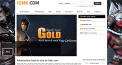 Desktop Screenshot of ignk.com